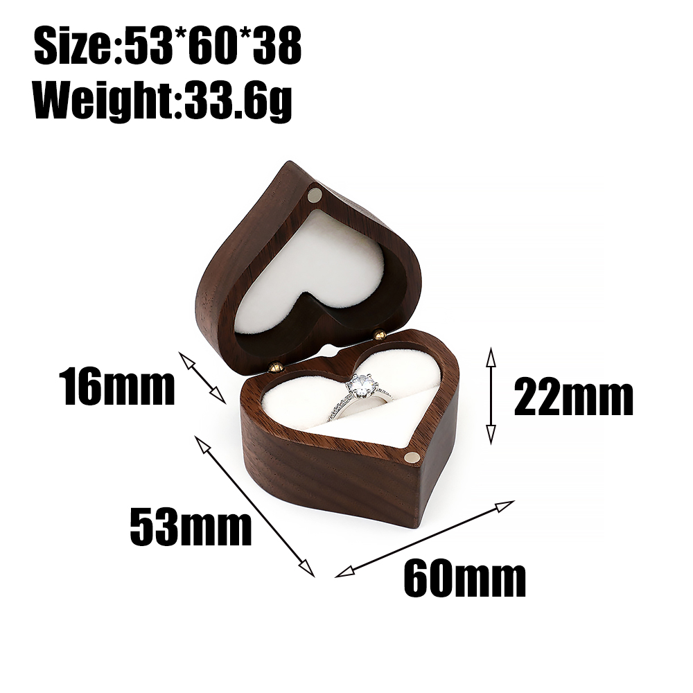 Ring Box for Wedding Ceremony  - Wood Ring Blank review and price
