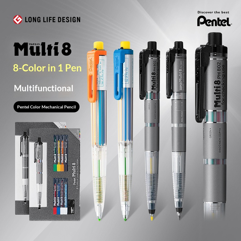 Pentel Multi 8 Multifunctional - Staedtler Pencil Lumocolor review and price