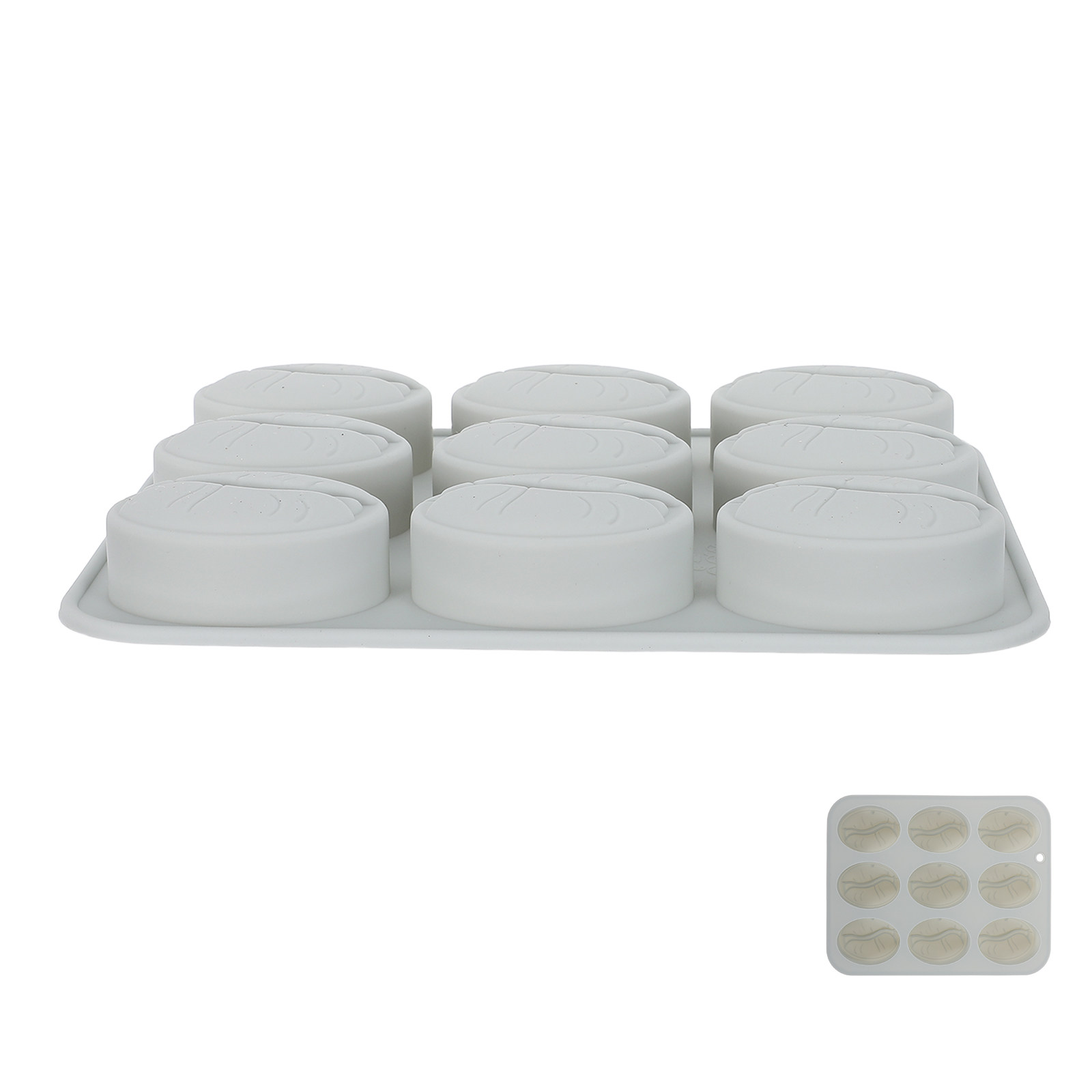 9 Cavities Coffee Bean Silicon - Silicone Mold Tray review and price