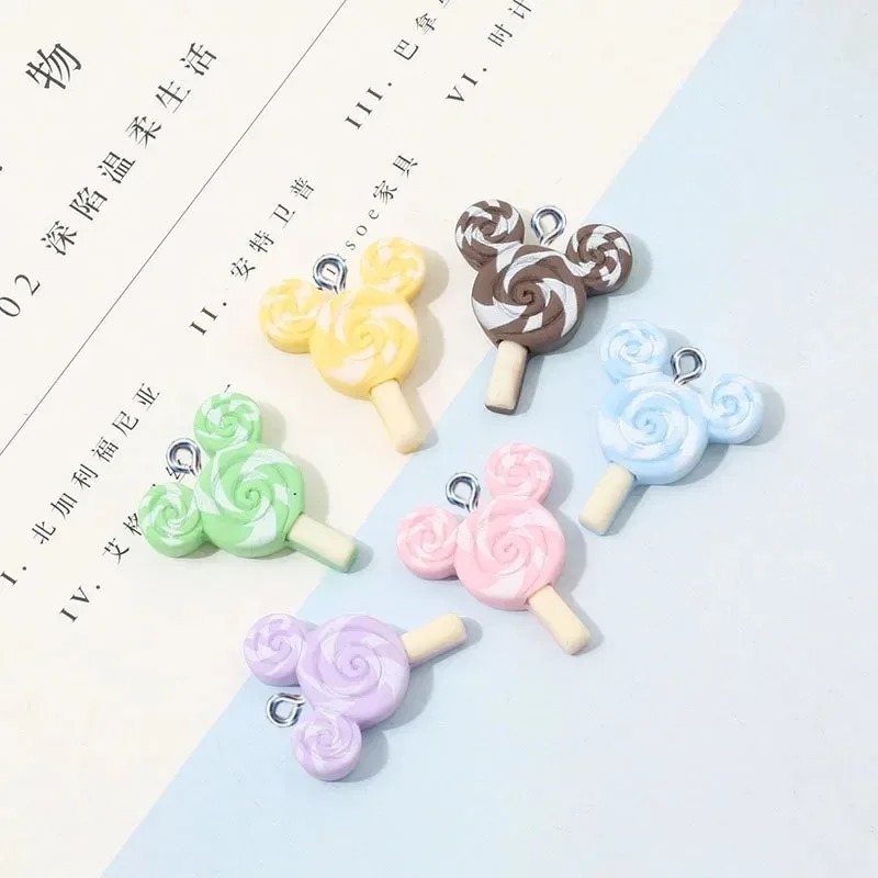 10Pcs Kawaii Mouse Lollipop Re - Resin Crafts Diy review and price